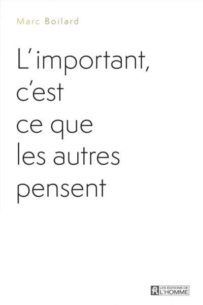 Image livre de Marc Boilard